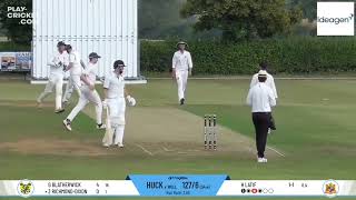 Wollaton CC vs Hucknall CC Highlights Dramatic 1 wicket win Nottinghamshire Premier League [upl. by Onitnatsnoc]