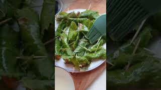 Saumon roulé feuille de shiso food fypシ゚viral cooking fyp [upl. by Row]