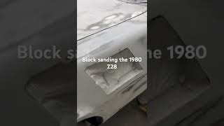 Block sanding high build primer for the first time [upl. by Peppard]