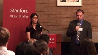 UN Goodwill Ambassador Nadia Murad Speaks at Stanford Global Studies on Bringing ISIS to Justice [upl. by Ylrebmik215]