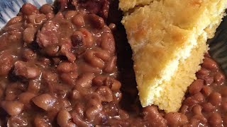 Southern Cooked Pinto BeansCooking With Judy Caldwell [upl. by Imalda]