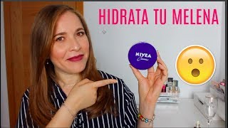 CABELLO SECO Hidrata tu cabello con NIVEA  Nina [upl. by Aneertak]