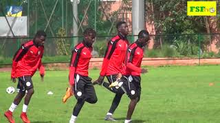 Première séance d’entraînement des lions à Casablanca [upl. by Sage]