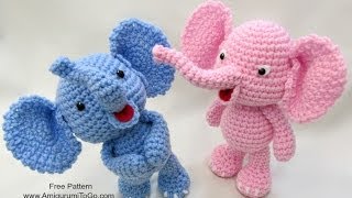 Crochet Along Elephant [upl. by Selmner]