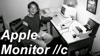 Part 1 Apple Monitor IIc  Unboxing testing and disassembly [upl. by Bobbi]