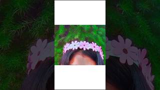 Diy bow crown 👑 making ideas easy birthday crown ideas ytshorts [upl. by Adnim]