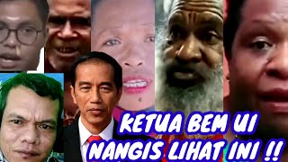 SOSOK PRESIDEN JOKOWI DI MATA ORANG PAPUA ketua bem ui di tunggu datang ke papua [upl. by Eba]