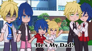 🙁 You’re Not My Dad Mom 💔 Meme Old Trend MLB🐞 🐈‍⬛Gacha AU [upl. by Helmer654]