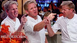 SO MANY Chefs Get Kicked Out  Hells Kitchen Full Service [upl. by Ennovihc501]