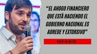 Torres apuntó contra el Gobierno tras el cruce por la quita de fondos “Es adrede y extorsivo” [upl. by Joice]