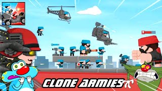 Oggy And Jack try to Max Level in Clone Armies Game 😱 Oggy Game [upl. by Einhpad146]