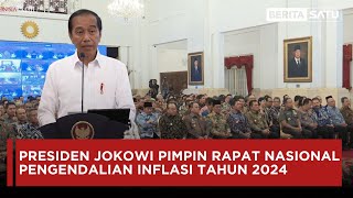 🔴 LIVE  Presiden Jokowi Pimpin Rapat Nasional Pengendalian Inflasi Tahun 2024  BeritaSatu [upl. by Rosalinde]