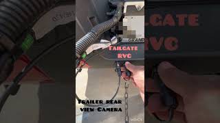 Trailer rear view camera dash cam cartrailer utilitytrailer rearviewcamera Pormido [upl. by Norahs79]