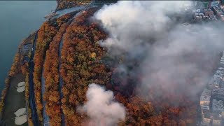 Wildfires continue to grow in the Northeast [upl. by Imoen]