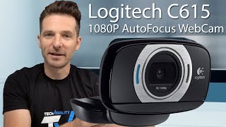 Logitech C615 1080P Webcam Review and Unboxing  Is It The Best Budget Webcam [upl. by Akcirred]