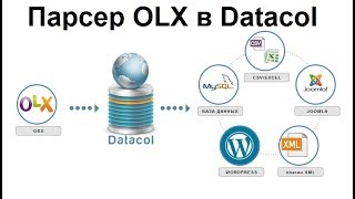 Парсер объявлений OLX на Datacol Демонстрация готовой настройки [upl. by Ahsimaj]