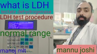 Ldh test procedure \what is LDH  lactate dehydrogenase [upl. by Salokkin]