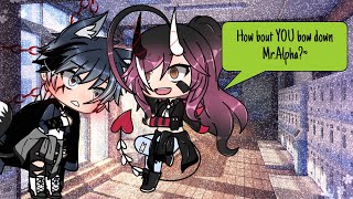 😈“You will bend your knee to me MrAlpha”✨ ORIGINALgacha life mini movie GLMM [upl. by Nesaj]