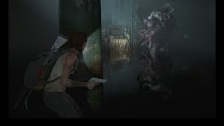 Ellie Vs The Rat King  The Last Of Us 2 Remastered [upl. by Ahsikcin597]