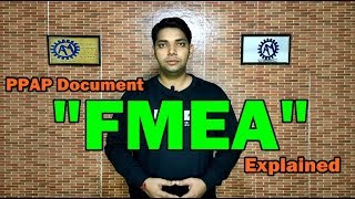 Failure Mode and Effects Analysis  FMEA  PPAP Document  ASK Mechnology [upl. by Aidnyl]