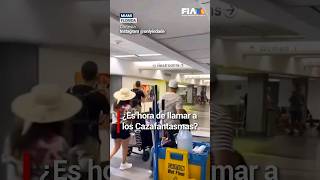 Aeropuerto de Miami sufre fuga de líquido verde  Afirman autoridades fue del aire acondicionado [upl. by Tamqrah642]