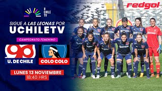 🔴 EN VIVO U de Chile vs ColoColo [upl. by Aissac]