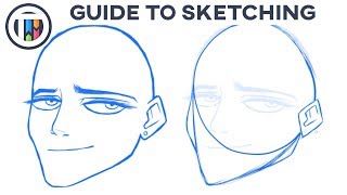 Beginners Guide to Sketching in Krita [upl. by Nezam]