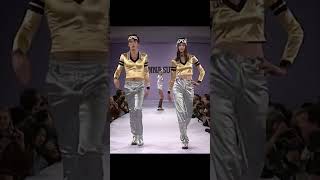 The Robot Walk of Donovan Leitch in Anna Sui 1994 show runway fashiontrends fashion foryou [upl. by Rubenstein357]