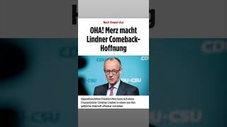 Merz macht Linder Hoffnung 09112024 für Comeback [upl. by Andreas389]