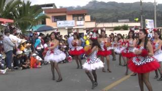 Comparsas carnavaleras del domingo de carnaval 2015 Guaranda  Ecuador [upl. by Nylitsirk]