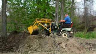 Bolens  the Pond Front End Loader 1 [upl. by Xerxes]