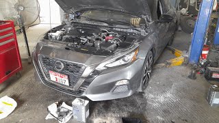 how to change gear automatic transmission oil Altima 2019Nissan Altima CVT NS3 fluid change 2019 [upl. by Ojahtnamas]