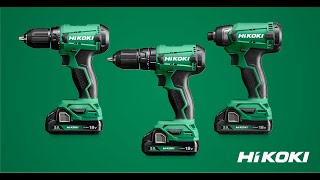 HiKOKI DA series  entry level drills to complete your 18V range [upl. by Arved]