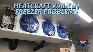 HEATCRAFT WALK IN FREEZER PROBLEMS [upl. by Tezile901]