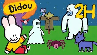 2 heures de Didou dessine Halloween  monstres fantômes yéti contes de fée  Compilation [upl. by Nina]