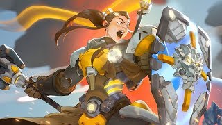 Overwatch Brigitte Origin Story Trailer [upl. by Hainahpez]