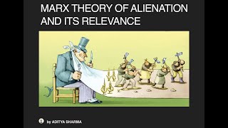 MARX theory of Alienation and its relevance  Lecture10  PYQ Series Aditya sir [upl. by Atnad]