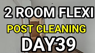 Post Renovation Cleaning Tour  2 Room Flexi Day 39 [upl. by Eelrahc]