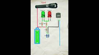 “Simple Torch Circuit Diagram Explained ♥️⚡shorts trending electronics [upl. by Forbes777]