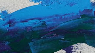 😃Easy Abstract Painting  Abstract Canvas Painting Tutorial  abstractpainting [upl. by Nilerual]