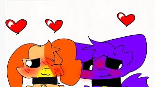 catnap x dogday part 2💜🧡💖 smillingcritters catnapxdogday [upl. by Seyah]