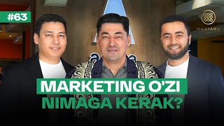 Marketing ozi nimaga kerak  Muzaffar To‘xtasinov  Milliard 63soni [upl. by Ablem933]