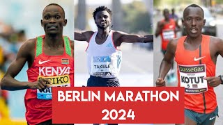 BERLIN MARATHON 2024Battle for the new champion [upl. by Belier]