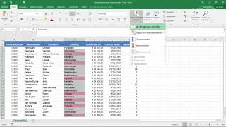 MS Office 365  Excel Voorwaardelijke opmaak  Bepaalde waarde markeren 1 [upl. by Harmony592]