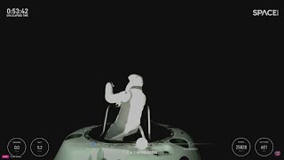 SpaceX crew completes firstever private spacewalk [upl. by Lustick840]