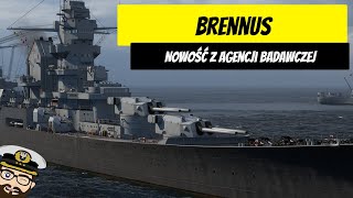 Brennus  Recenzja kapitan moduły i gameplay  World of Warships [upl. by Ayocal419]