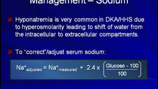 Hyperglycemic Crises DKA and HHS  Part 2 of 2 [upl. by Emalia]