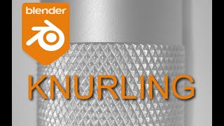 Knurling in Blender [upl. by Ellevel]