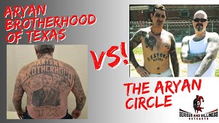 Aryan Brotherhood of Texas Vs The Aryan Circlegangsterscopsandpolitician1586 [upl. by Jasisa372]