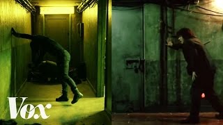 DAREDEVIL 1x02 BREAKDOWN Hallway Fight FrameByFrame Analysis  Road to Born Again [upl. by Anirtruc576]